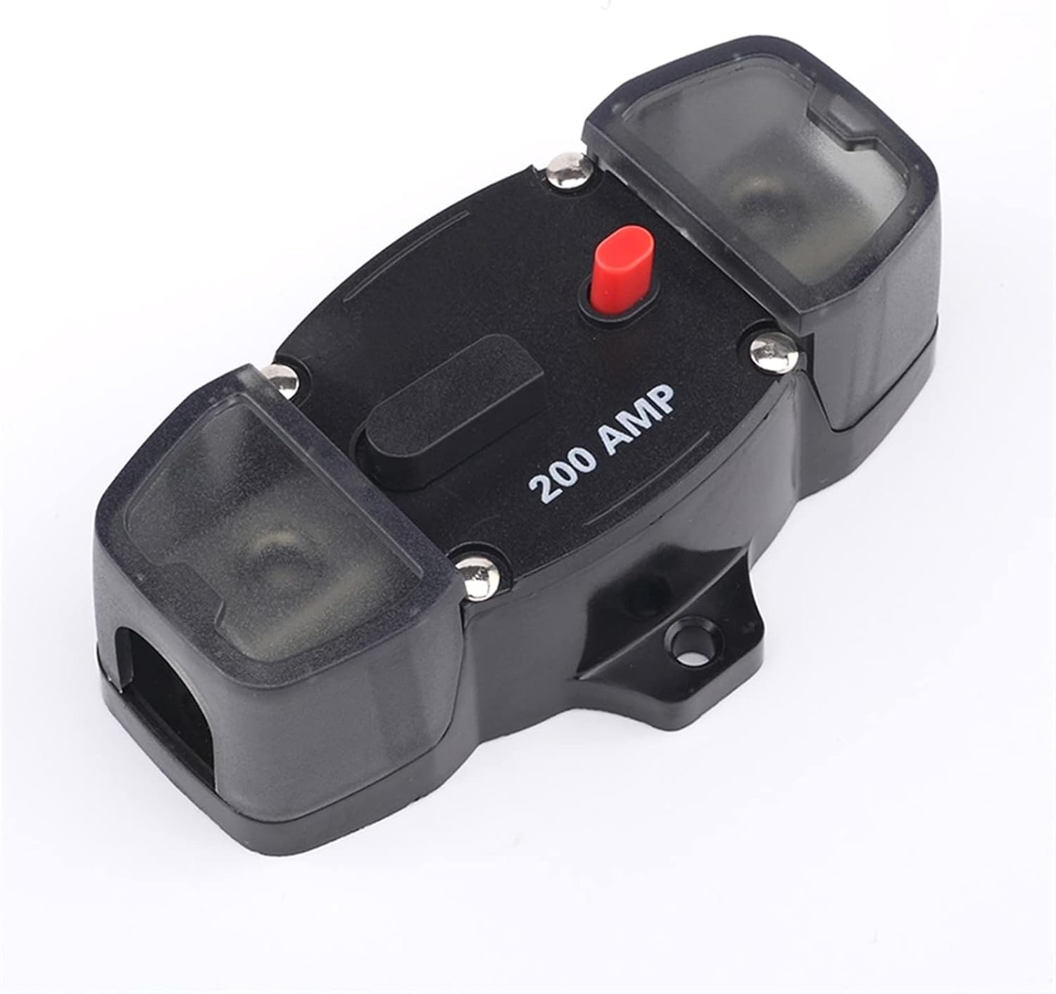 200A 12V Car Truck Audio Amplifier Circuit Breaker Fuse Holder AGU Style Stereo Amplifier Refit 4GA Cable(Army Green)