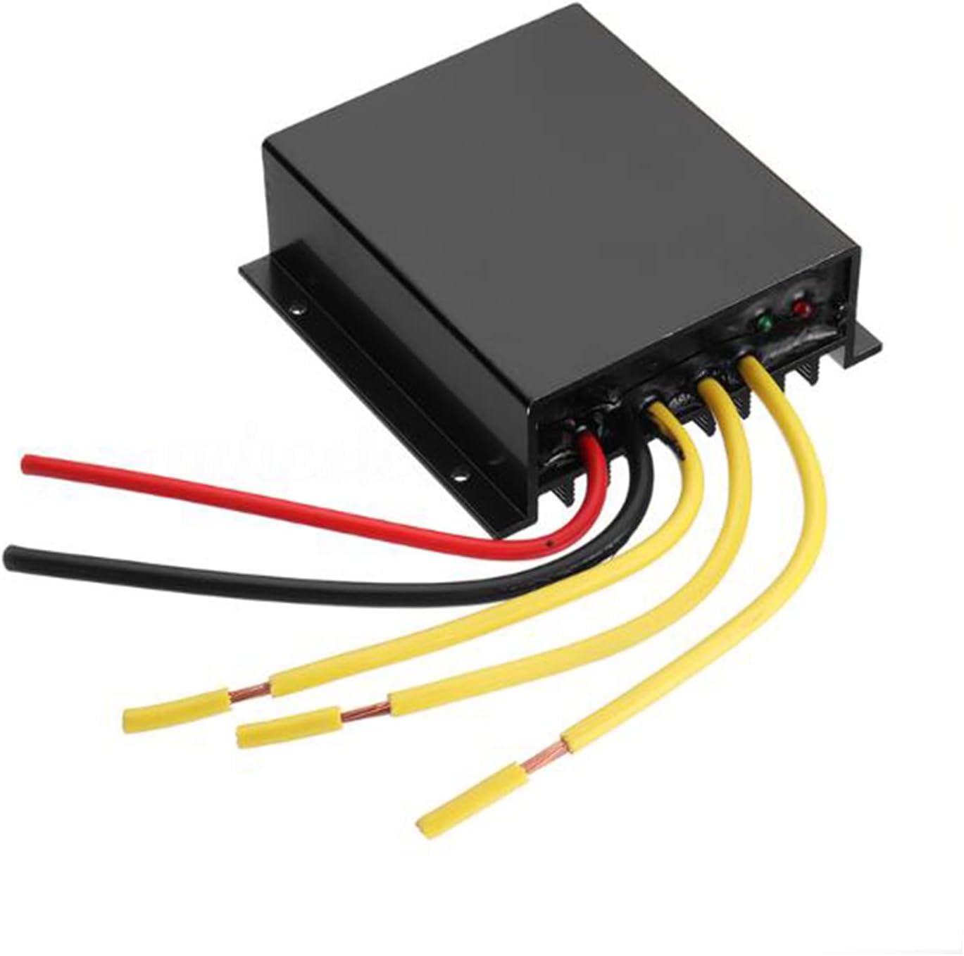 1000W-3000W 12V 24V 48V 220V Wind Turbine Generator Kit, W/Controller 5 Blades Wind Turbine Kit for Marine, Home Energy Supplementation(Red)