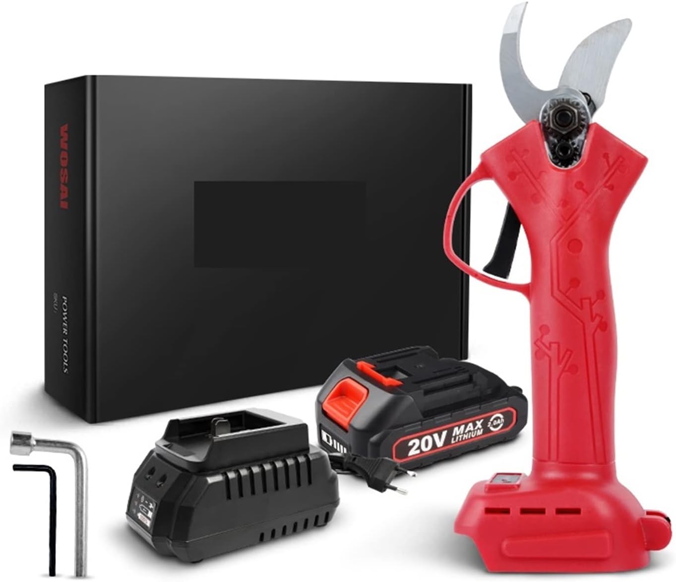 Electric Pruning Shears MT Series 20V Rechargeable Cordless Electric Scissors for Pruning Bonsai, Fruit Trees