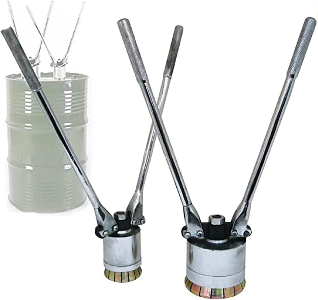 200L Oil Drum Capping Sealing Machine, Drum Cap Seal Barrel Crimping Tool 35Mm/70Mm Manual Oil Barrel Sealing Machine, Drum Lid Sealing Pliers,35Mm-70mm