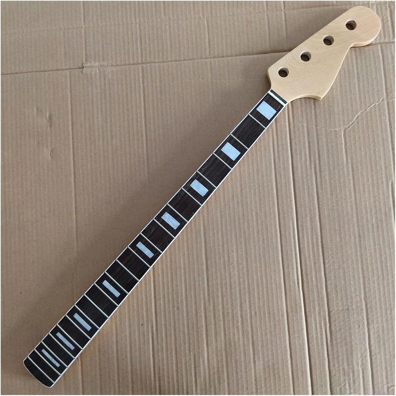 TSTS Maple 20 Fret Bass Guitar Neck 4 String Bass Neck Rosewood Fingerboard Guitar ​Neck Replacement