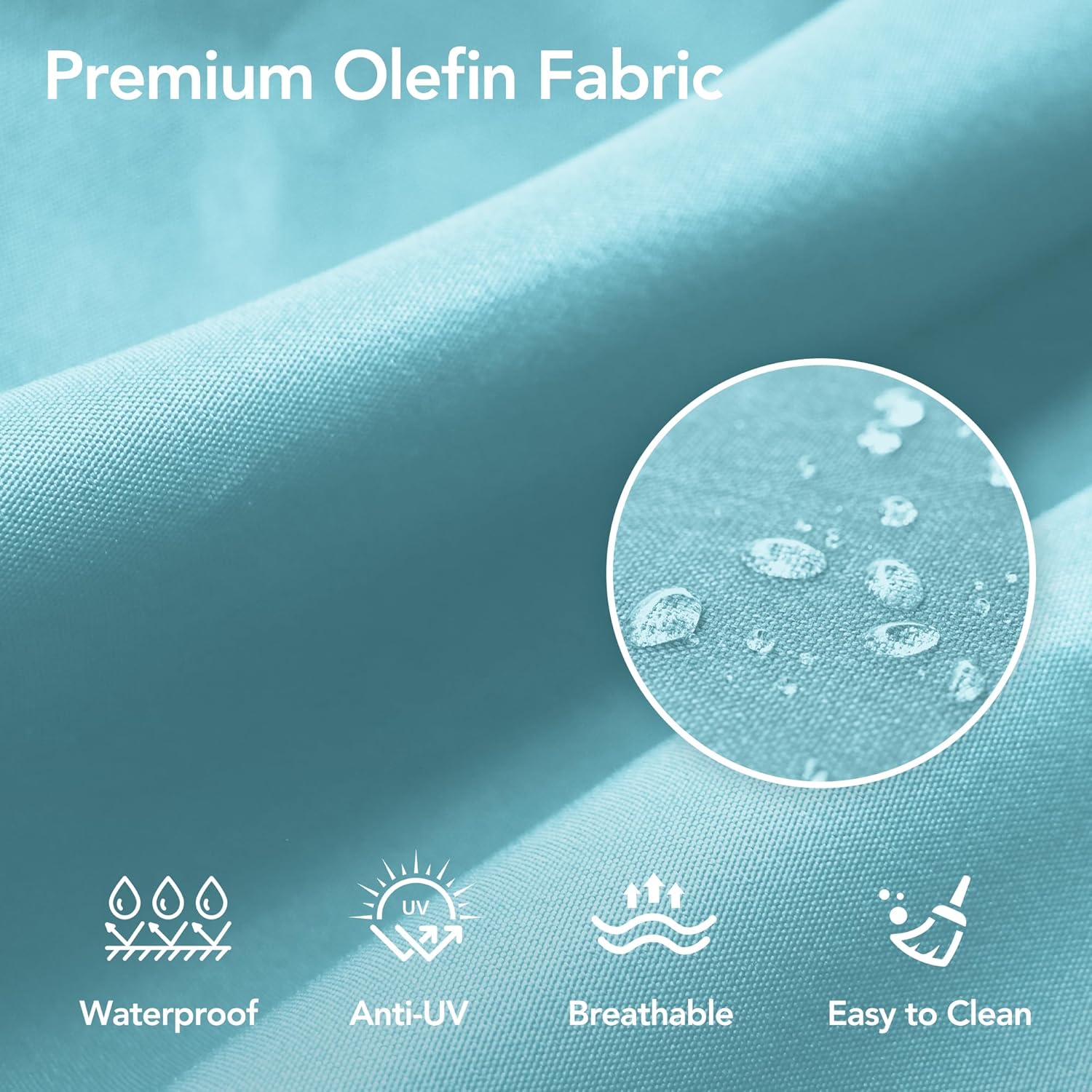 7 Pieces Patio Furniture Set with 44