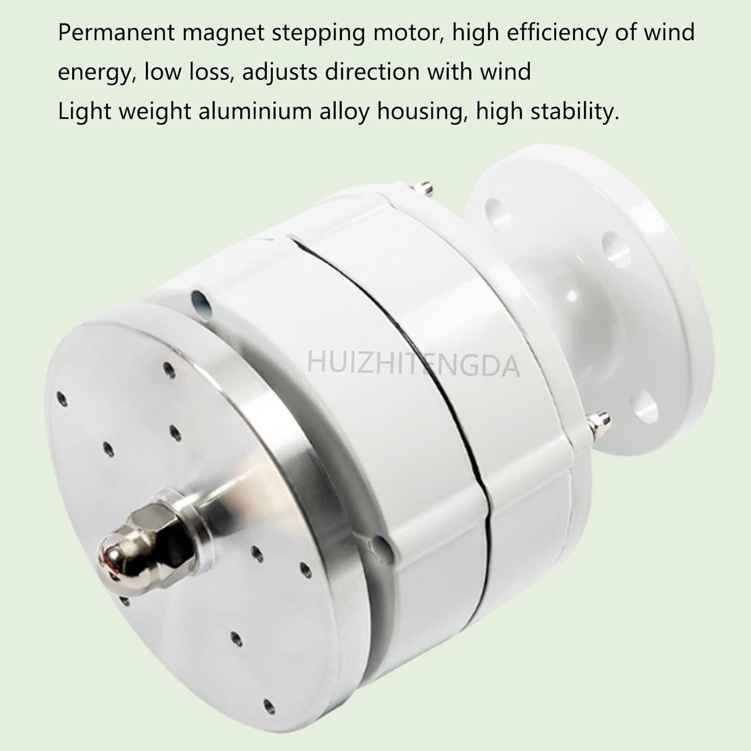 5000W Low Noise Home Vertical Turbine Generator,12V 24V Low RPM Farm Wind Turbine for Home Street Lighting(Red,5 Blades),24v