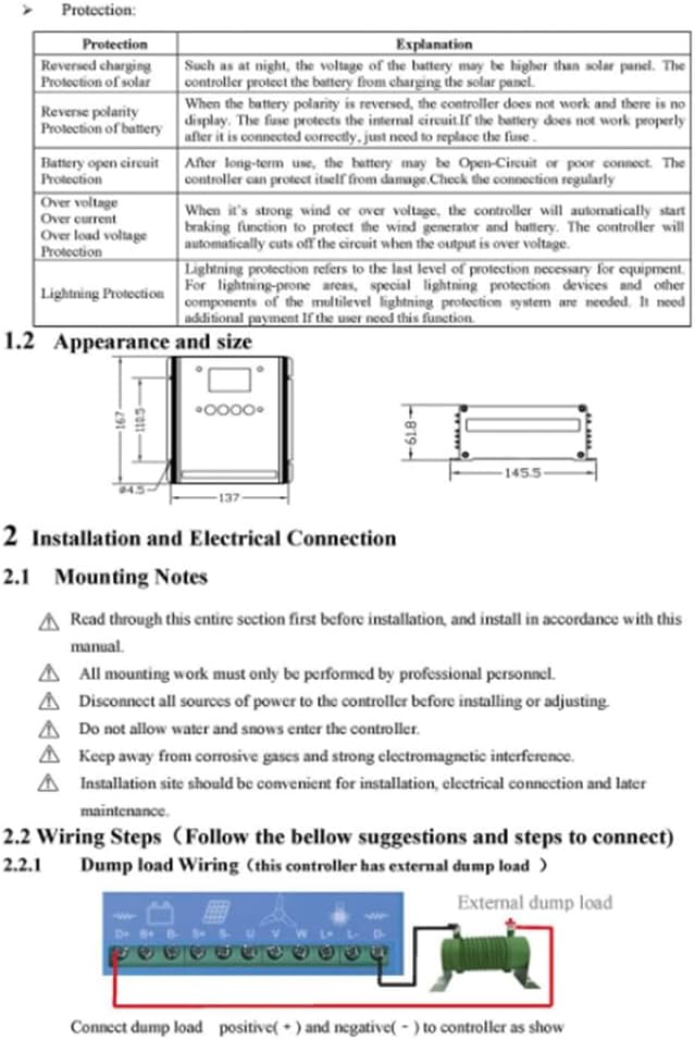 48v,HYZHANHONG 6000W MPPT Wind Solar Hybrid Charge Controller with Dump Load 12/24/48V for 3000W Wind Turbine 3000W Solar Panel ,24V