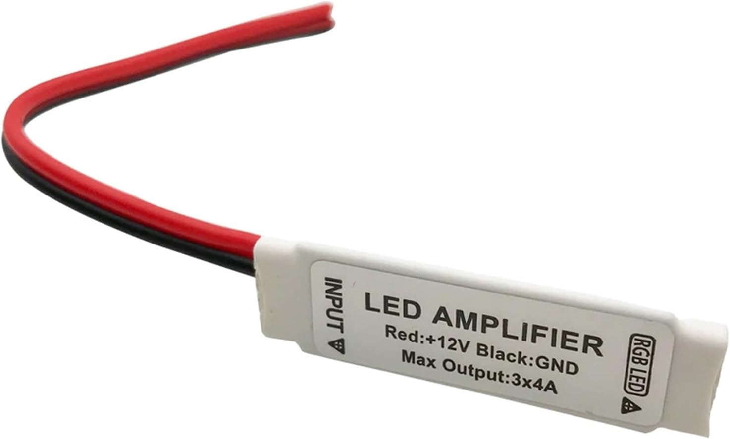 10pcs RGB LED Amplifier Controller DC12V 12A Suitable for RGB SMD 5050 3528 LED Light Strips