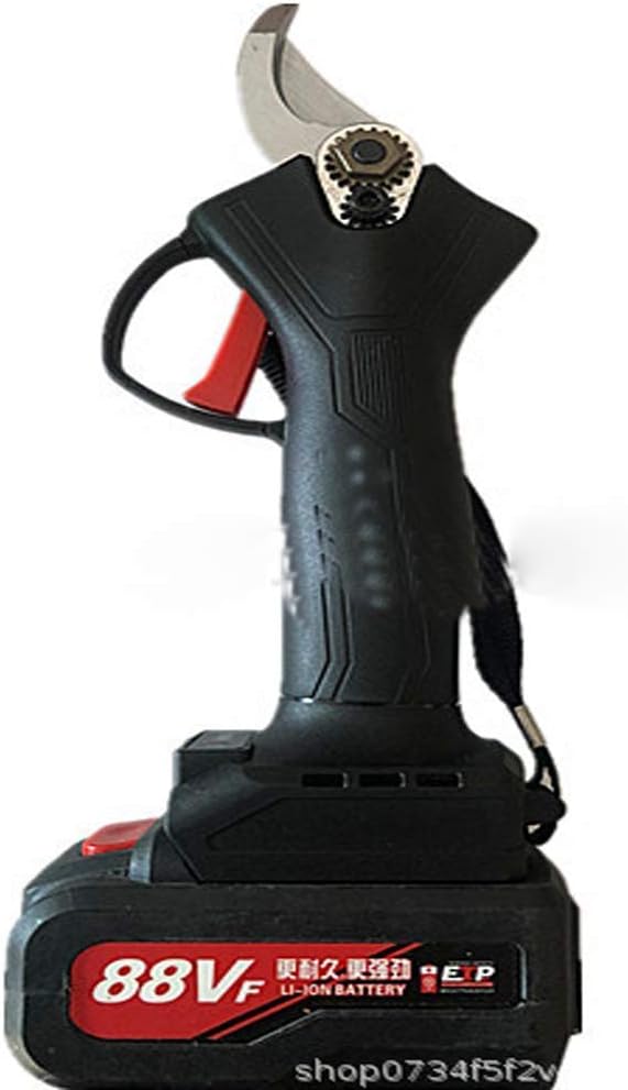 Electric Pruning Shears, Rechargeable Pruning Shears Gardening Artifact Lithium Battery Pruner Scissors 38V/88V,1 Battery36V