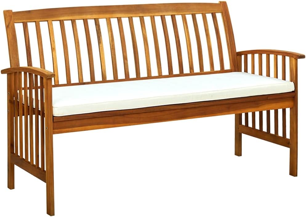 Patio Benches Patio Bench with Cushion 57.9