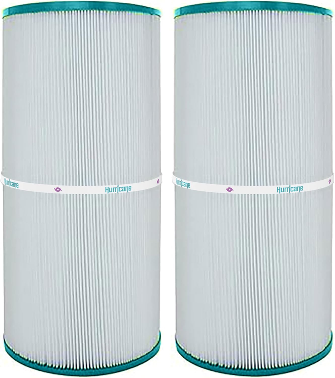 Hurricane Filters - 2 Pack HF7447-04 Advanced Pool Filter Cartridge - Replacement for PA50SV, Unicel C-7447, Filbur FC-1235 - Hayward, Super Star Clear C2000, Sta Rite PRC 50