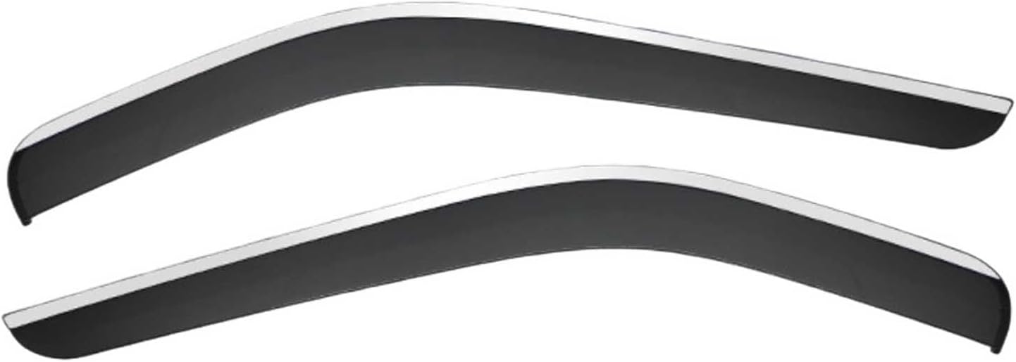 Window Deflectors for Maxus Deliver 9 MK1 2019+, Sun Rain Guard Window Visors Vent Shades with Bright Stripes Car Accessories
