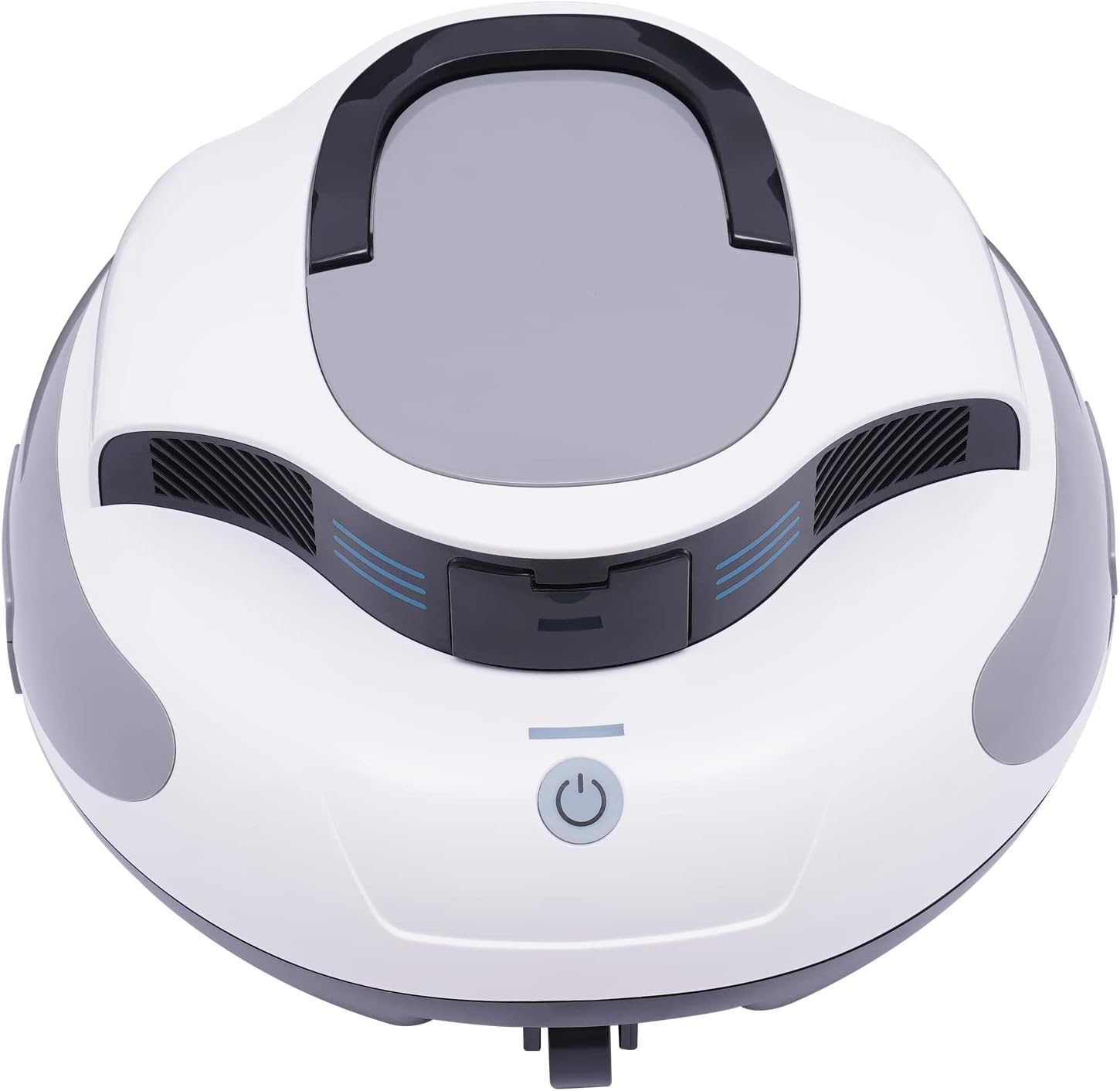 Pool Vacuum for Above Ground Pools, Cordless Robotic Pool Cleaner, Automatic Rechargeable Pool Robot Lasts 75 Mins, Powerful Suction, Self-Parking, Ideal for Flat Swimming Pools up to 807ft²