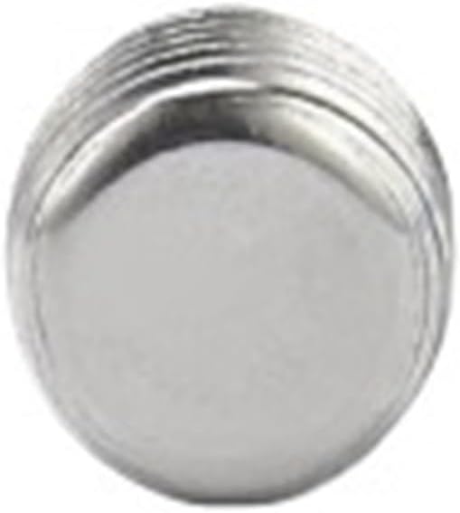 Revive Furniture 1/16 1/8 1/4 3/8 1/2 3/4 1 1-1/4 1-1/2 2 Inch External Thread Inner Hexagon Socket Allen Head Bolt End Cap Plug(1Piece 1-1 2,PT)