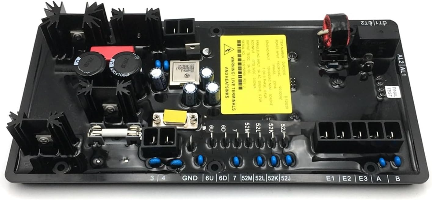 Automatic Voltage Regulator DVR2000E AVR Generator Voltage Regulator Stabilizer Marathon Alternator Spare Parts