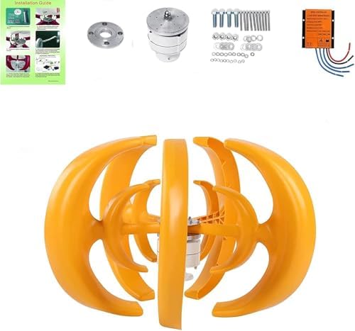 9000W Wind Turbine Generator - Noiseless 12V/24V/48V Power System with MPPT Controller - Ideal for Home, Camping & Off-Grid Energy Solutions