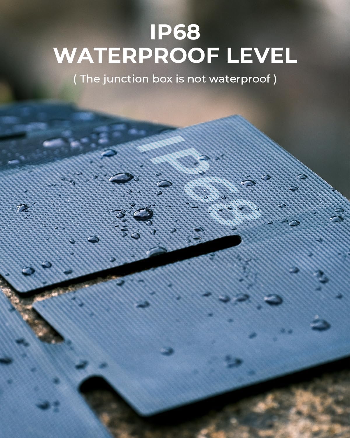 [Upgraded] BigBlue Ultra-Light Portable 25W Solar Panel Charger with USB-A and USB-C Ports, 0.84 lbs Pocket-Size IP68 Waterproof, Folded Solar Panel Compatible with Cellphone,Power Bank,Camping Light