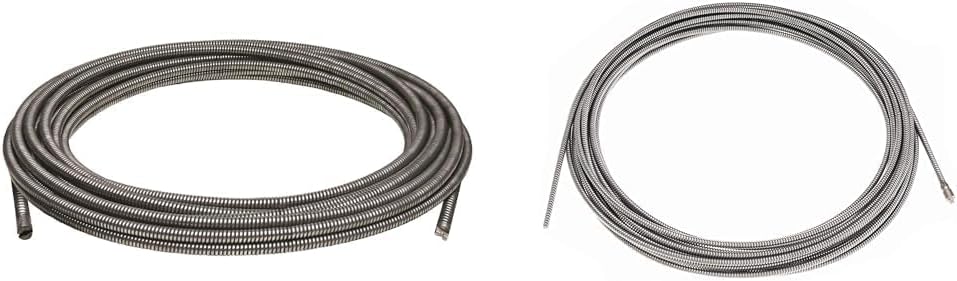 RIDGID 41697 C-100 Inner Core Cable for K-750, K-750R & 87582 C-32IW Integral Wound Cable for K-400, K-400AF, and K-3800 Drum Machines, 3/8