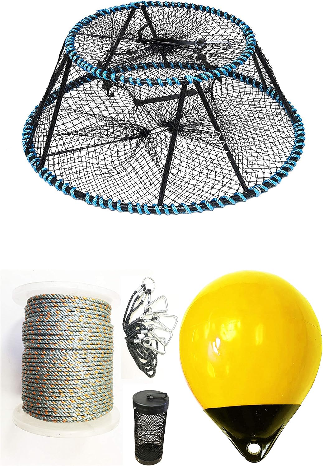 KUFA Sports Vinyl Coated Tower Style Prawn Trap(30