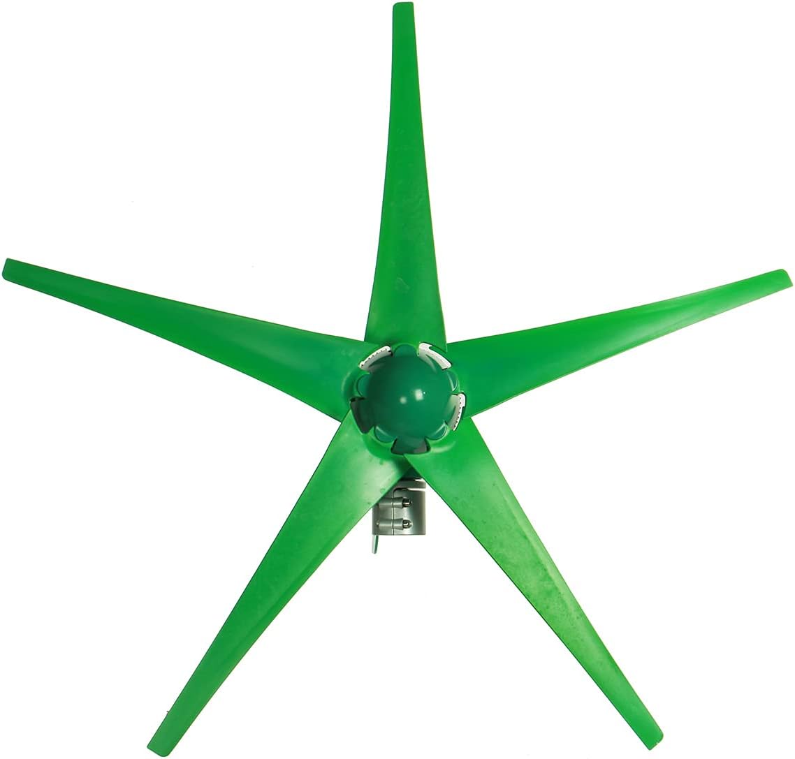 12V/24V Wind Turbines Generator Horizontal Wind Generator with Charge Controller Windmill Energy Turbines Charge 5 Blades,24v