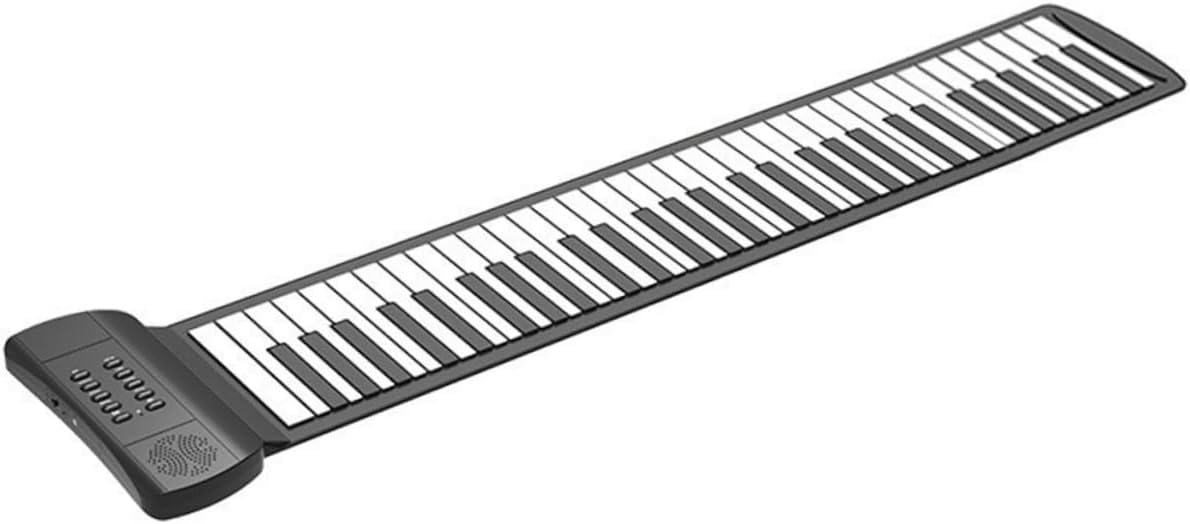 Silicone Roll-up Piano Electronic 61-key Boys and Girls Piano Keyboard Portable for Boys and Girls