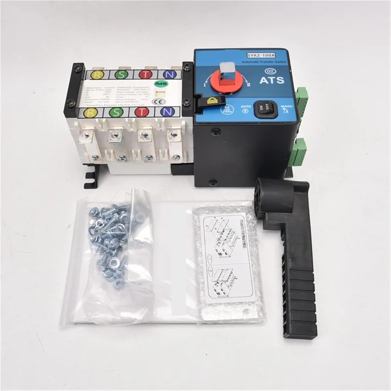 SYK2-400A 630A 800A ATS Dual Power Automatic Transfer Switch Control Board AC220V for Diesel Generator Parts(800A)