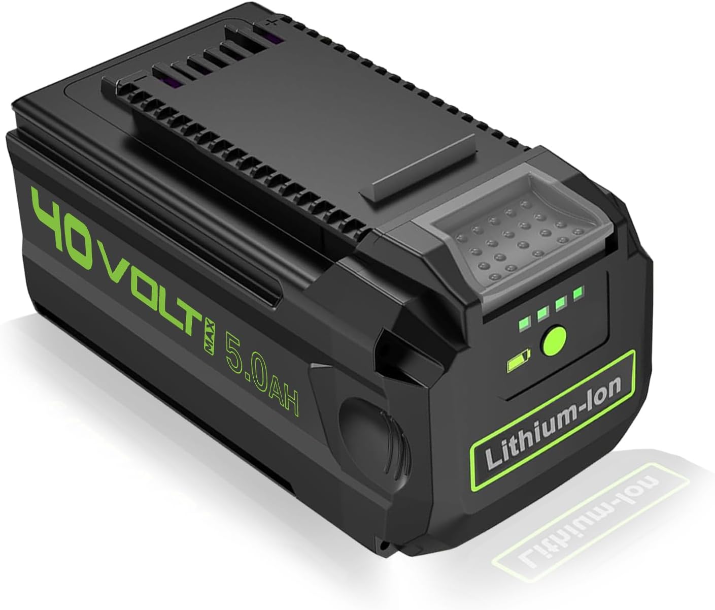 40V 5.0Ah Rechargeable Battery Replacement for Greenworks 40V Battery 29472 29462 29252 20202 22262 G-MAX Cordless Power Tools 2531225322 20642 22272 27062 21242(NOT for Gen 1)