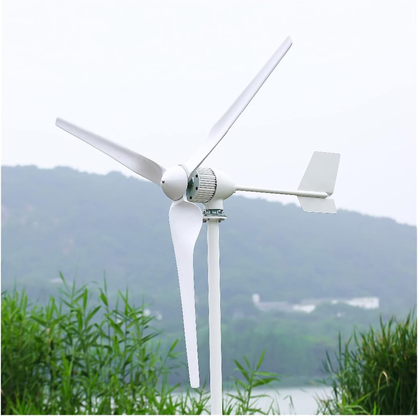Wind Turbine CE Approval 1000W Horizontal Axis Wind Turbine Generator for Land and Marine Include Controller Gift(48V_1000W)