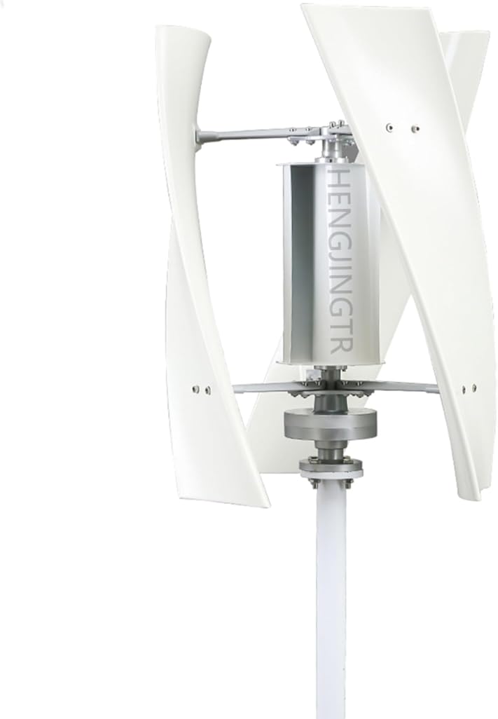 5000W 220V Wind Turbine,12V 24V 48V Vertical 3 Blades Generator with Controller and 3 Blades Wind Power Equipment for Home Industrial Energy Supply
