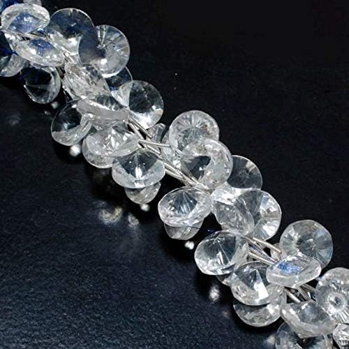 ntaural crystal faceted coin/puff coin/round beads/coin beads 14mm faceted loose beads