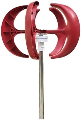 5000W 8000W Vertical Axis Wind Turbine - 12V 24V 48V Wind Generator for Home, Farm, Hybrid Street Lights - MPPT Controller, Efficient Renewable Energy Solution (White, 12V 8KW)