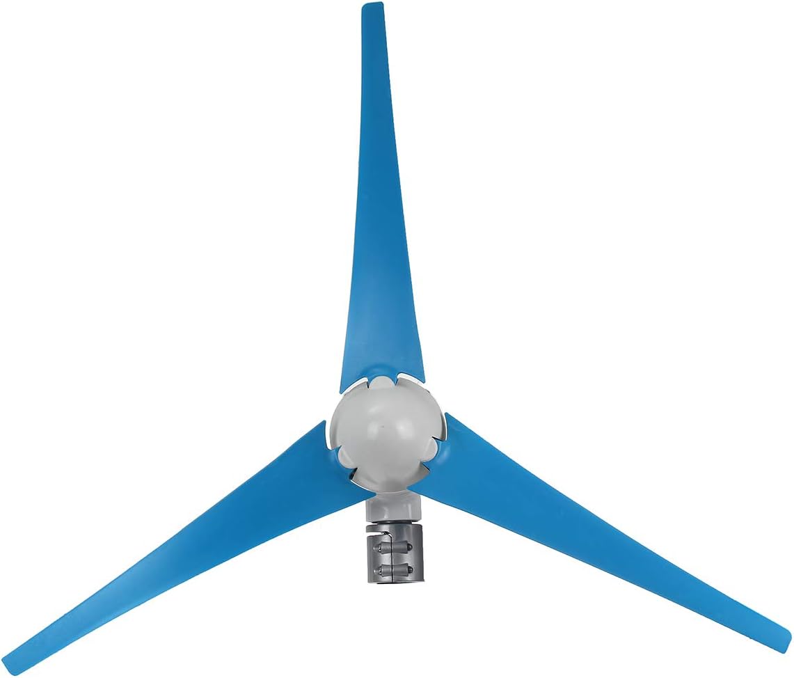 9000W 12V/24V S7 Wind Turbine Generator Built-in Controller 3 Blades Windmill Energy Turbines Charge Fit for Home Camping