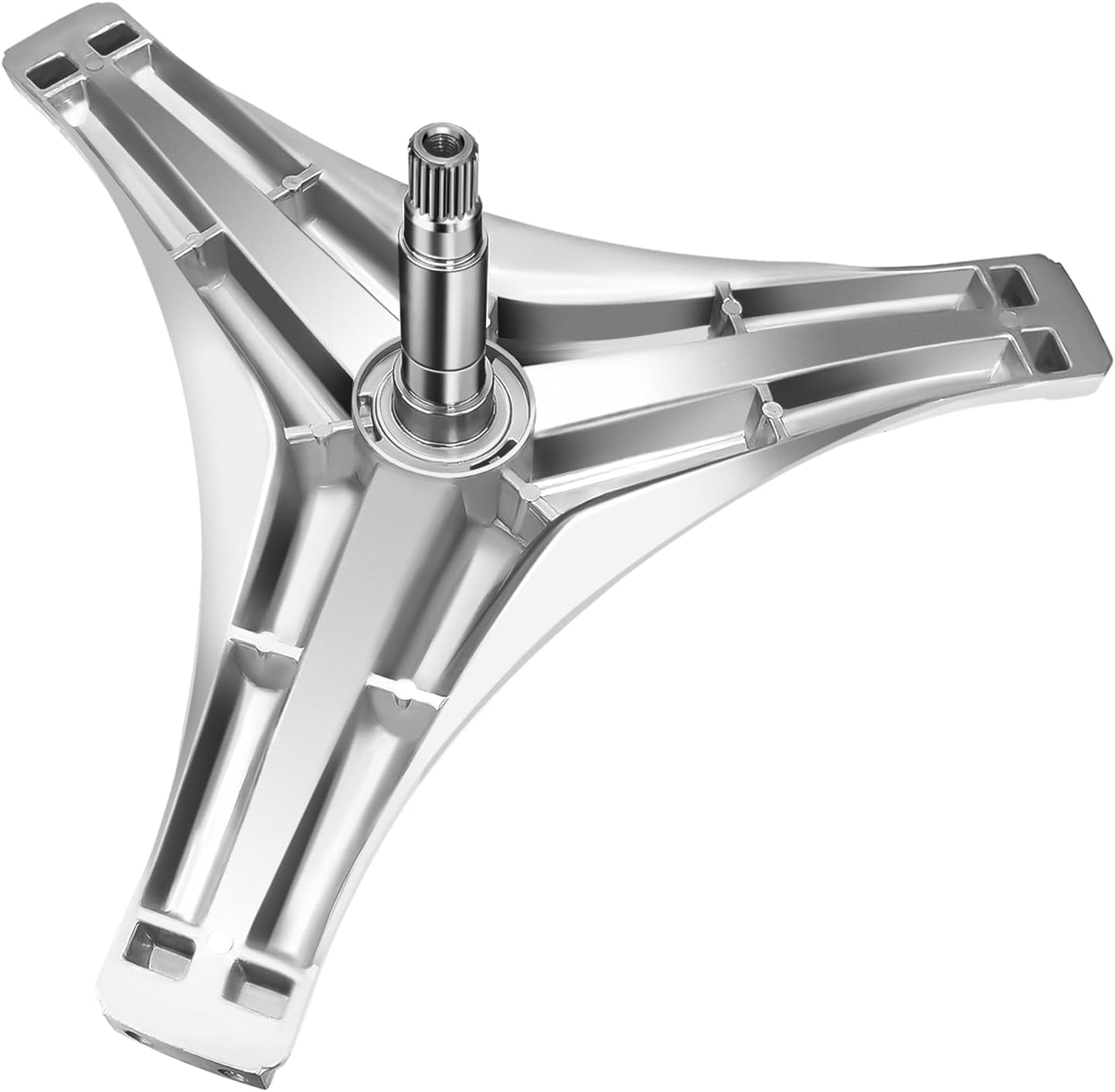 【UPGRADED】4434ER0003C Rear Drum Support (Spider) by Beaquicy - Replacement for Kenmore LG Washing Machine - Flange Shaft Assembly Replaces 4434ER0003A 4434ER0003B