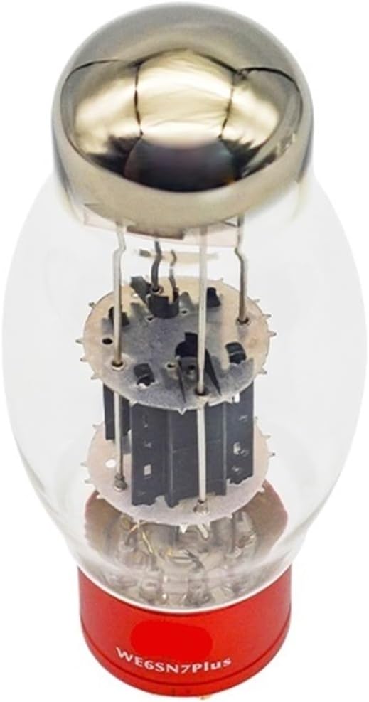 2023 WE6SN7 Plus 6SN7 Vacuum Tube Precision Matching Tube Replaces CV181 6H8C 6N8P 6SN7 Amplifier Tube(4 PCS Matched)