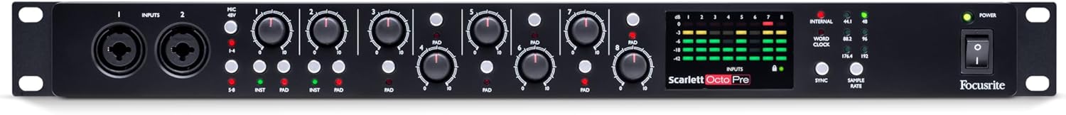 Focusrite Scarlett OctoPre Mic Preamp
