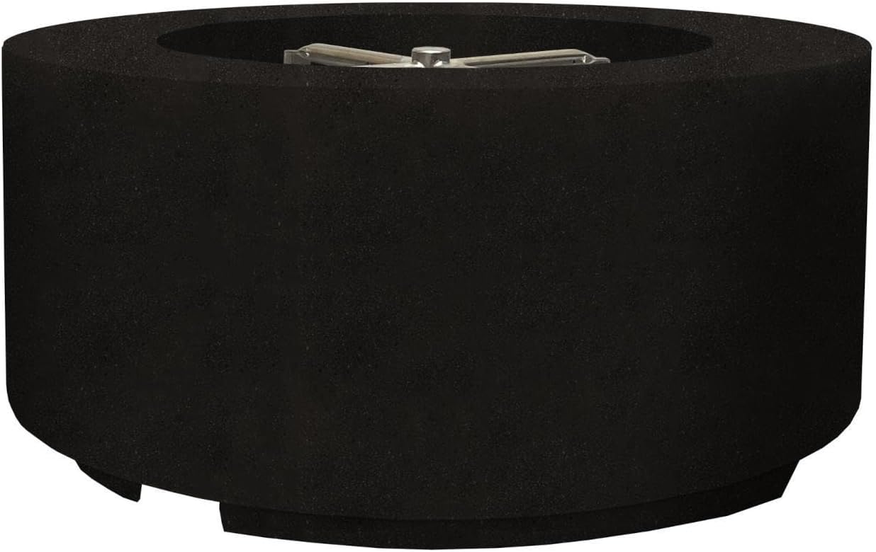 Lakeview Spylake View 36-Inch Propane Fire Pit Table - Ebony - SCPH-706-2LP