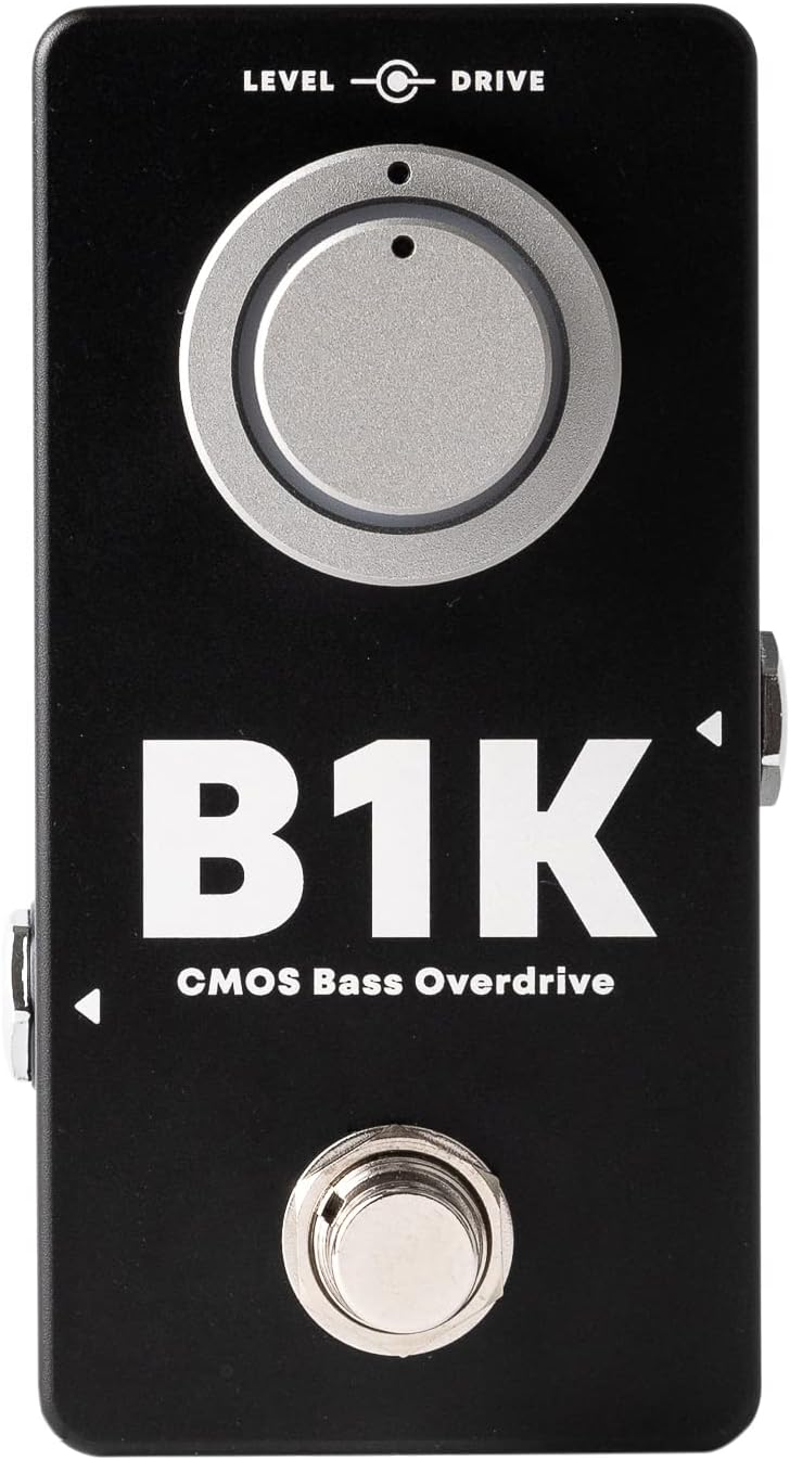 Darkglass Microtubes B1K Mini Bass Overdrive Distortion Pedal w/ Level, Drive, Tone, and Blend Controls