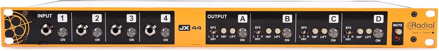 Radial JX44 V2 Concert Touring Guitar & Amp Signal Manager