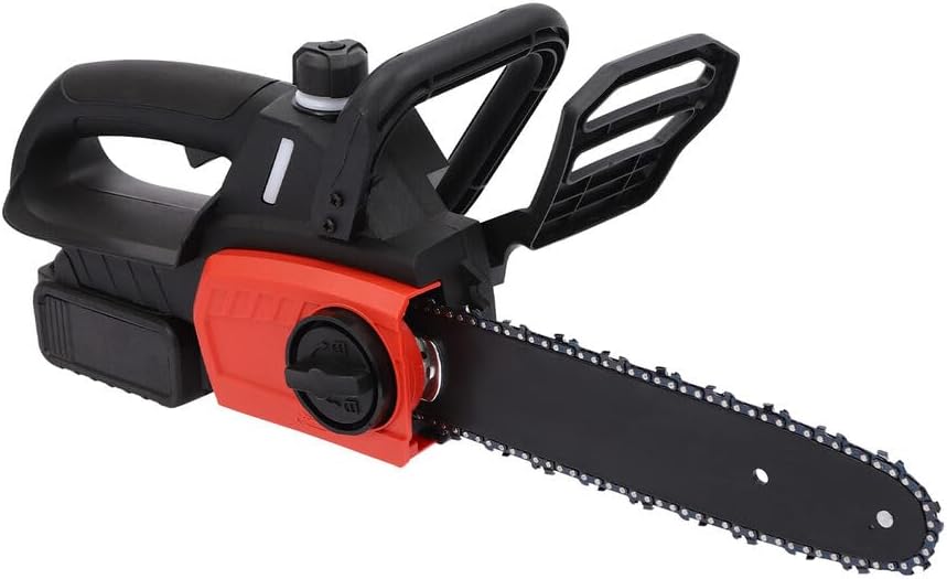 Mini Chainsaw Cordless 10In Battery Powered Chainsaw 21V Electric Chainsaw Portable Handheld Chainsaw Mini Chainsaw Cordless for Trees Branches