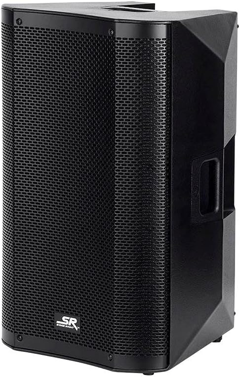 Monoprice Stage Right Series, 12-Inch Powered Speaker, 1200W, SRD212, Class D Amp, DSP, Bluetooth Streaming
