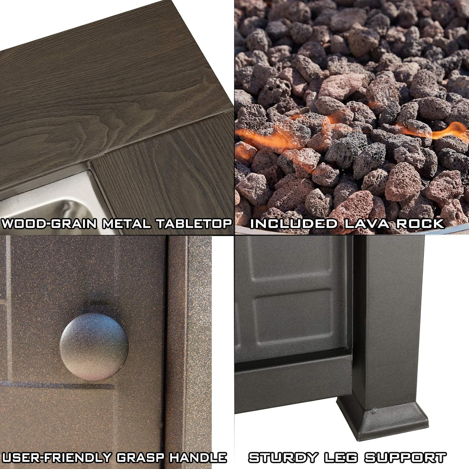 Festival Depot Patio Fire Table 34