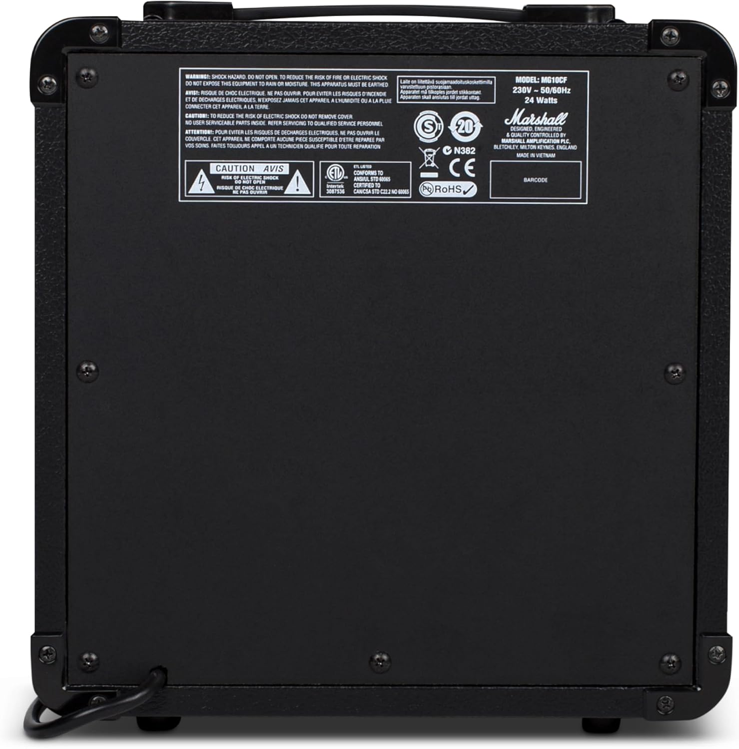 Marshall Amps Guitar Combo Amplifier (M-MG10G-U)