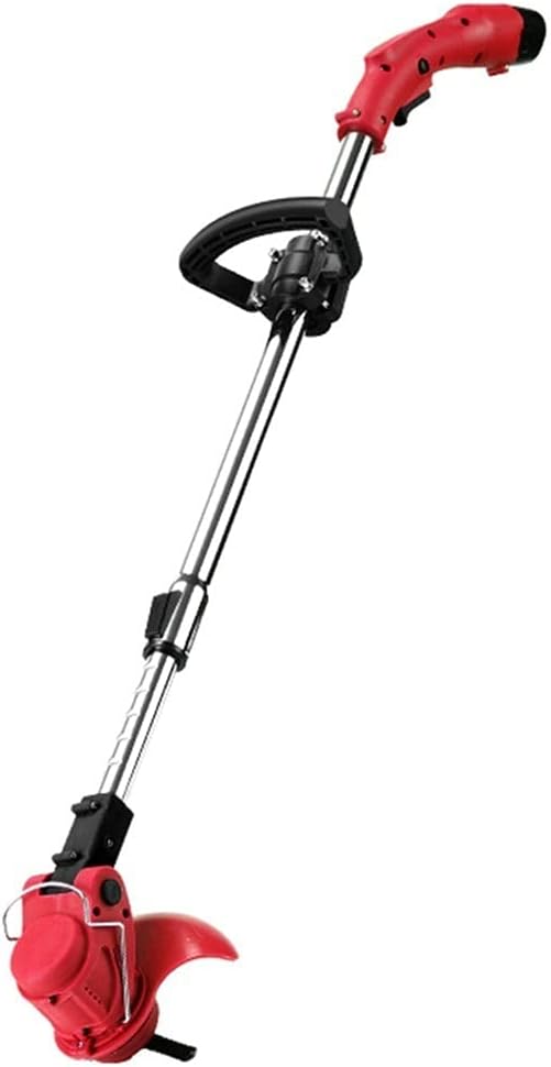 Lawn Mowers Electric Lawn Mower Handheld Portable Rechargeable Weeding Machine Multifunctional Household Small Lawn Trimmer Orchard Garden Trimmer (Battery*1 11000mAh)