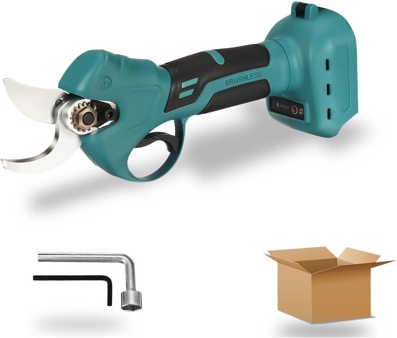 Electric, 30Mm Brushless Cordless Electric Rechargeable Scissors Pruning Shears Tree Garden Tool Branches Pruning Tool for Makita Battery