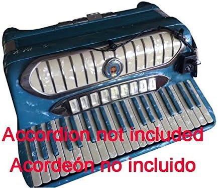 The Feather-2 120 Bass Accordion Pickup Bass and Treble Microphone System with 2 Flexible Micro-Goosenecks by Myers Pickups