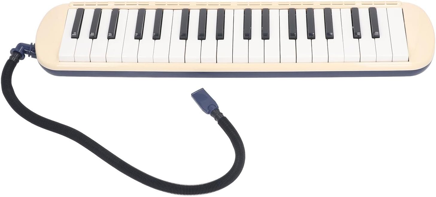 37 Keys Melodica Keyboard, Portable Air Piano Instrument Melodica Instrument For Beginners With Mouthpiece Blowpipe Storage Bag Musical Instrument For Music Lover