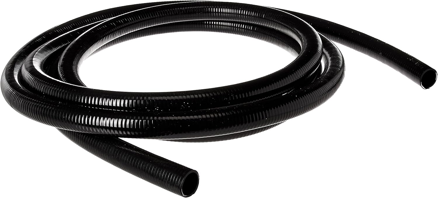 Little Giant 566182 T-1-1/2-25 BFPVC Flex PVC Tubing, 1-1/2-Inch by 25-Feet, Black