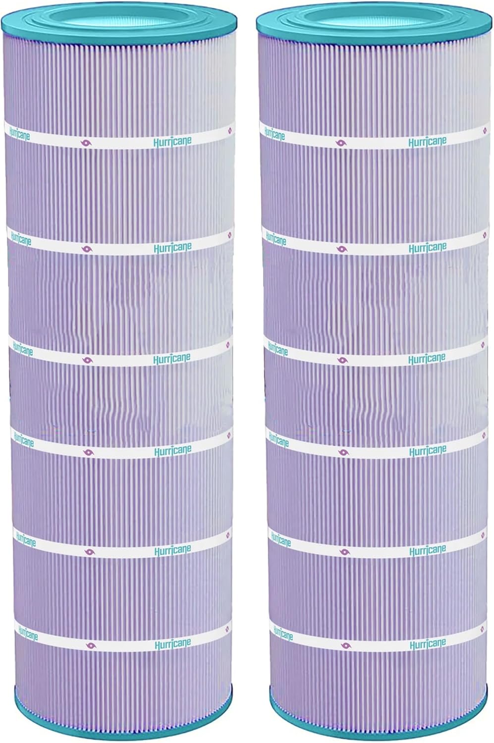 Hurricane Filters 2 Pack HF9419-01P Platinum Purple Spa Filter Cartridge - Replacement for PAP200, Unicel C-9419, Filbur FC-0688, Pentair Clean & Clear 200, Predator 200