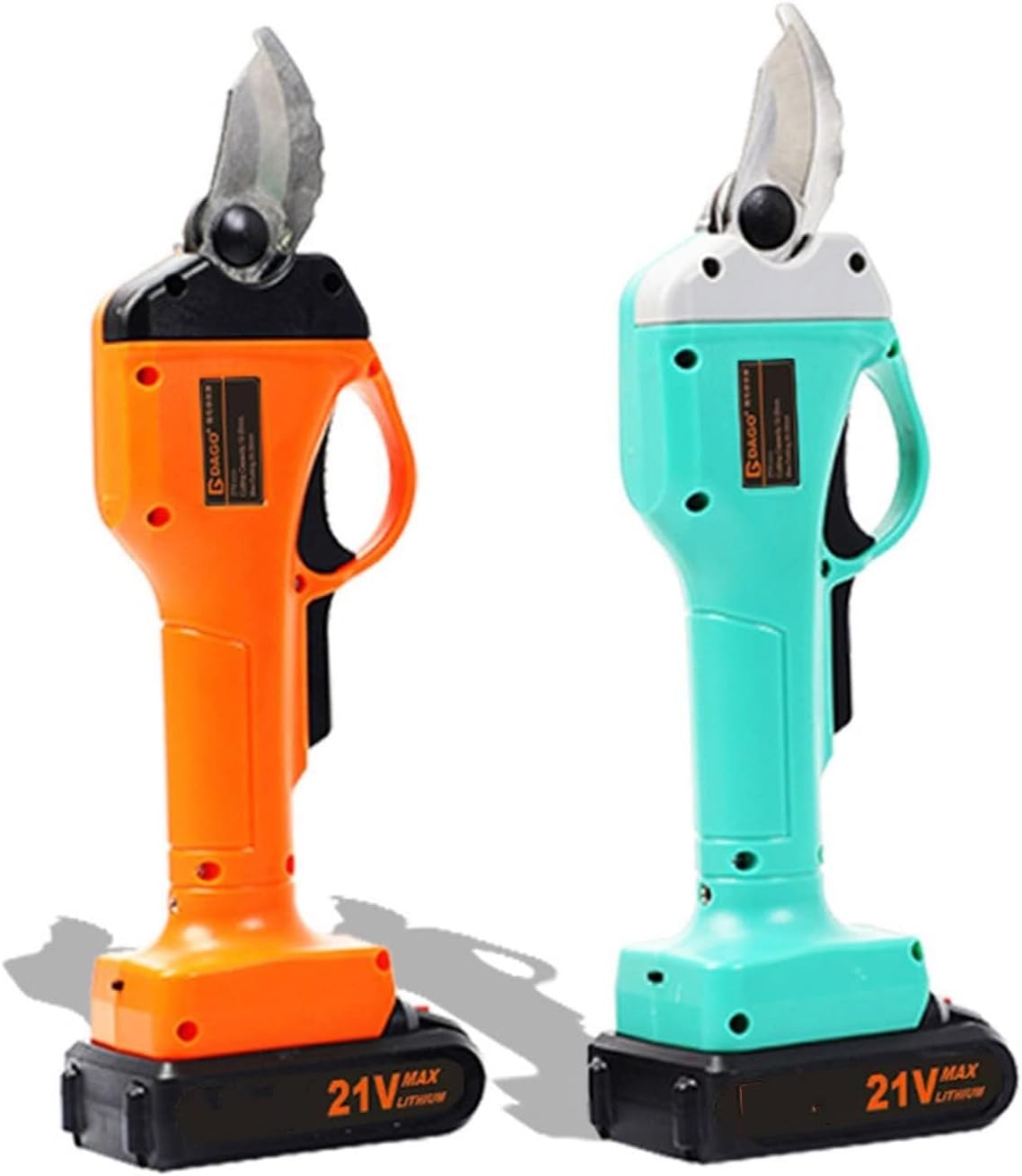 Rechargeable Electric Pruning Shears, SK5 Blade, 25mm Cutting Diameter, Non-Slip Ergonomic Grip, Orchard & Garden Tool