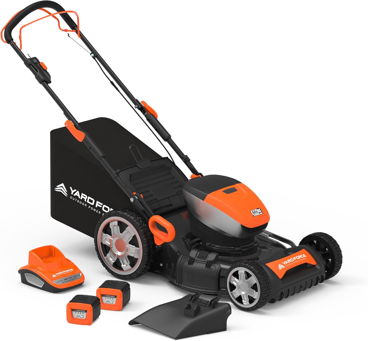 Yard Force 60V Dual Battery Cordless Self-Propelled Electric Lawn Mower | 20