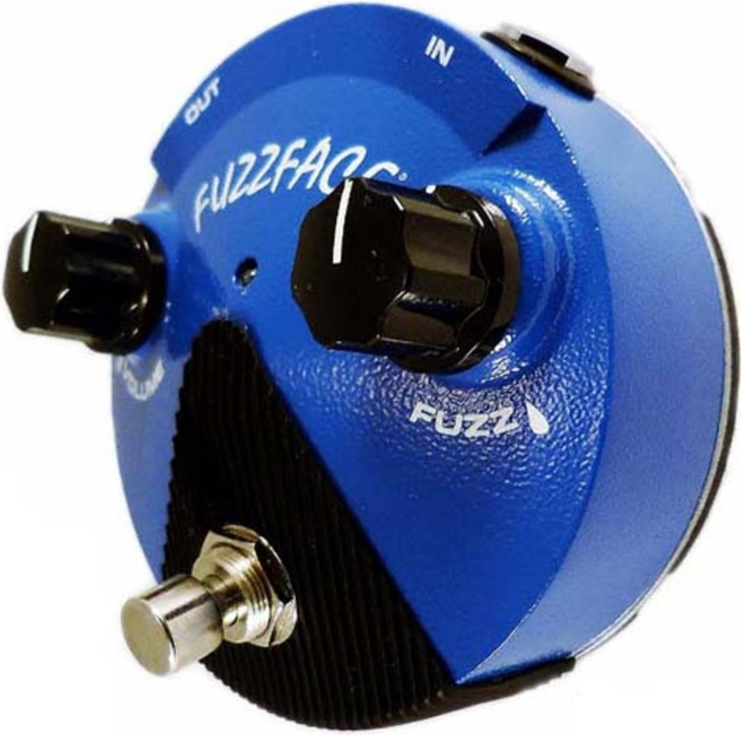 Dunlop FFM1 SILICON FUZZ FACE MINI Pedal w/ 9V Power Supply and Patch Cable