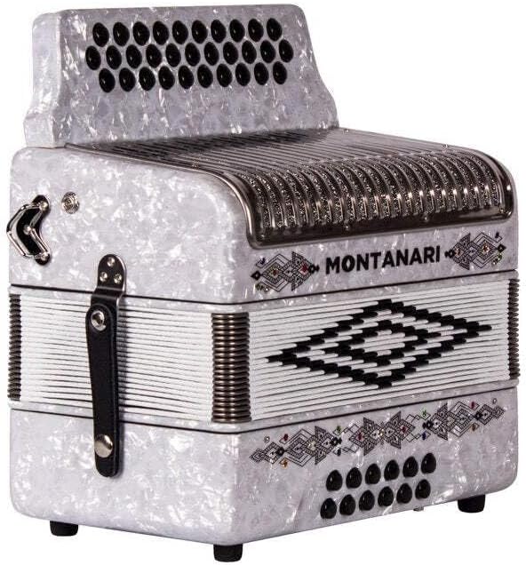 Montanari 3112 MG Accordion EAD White