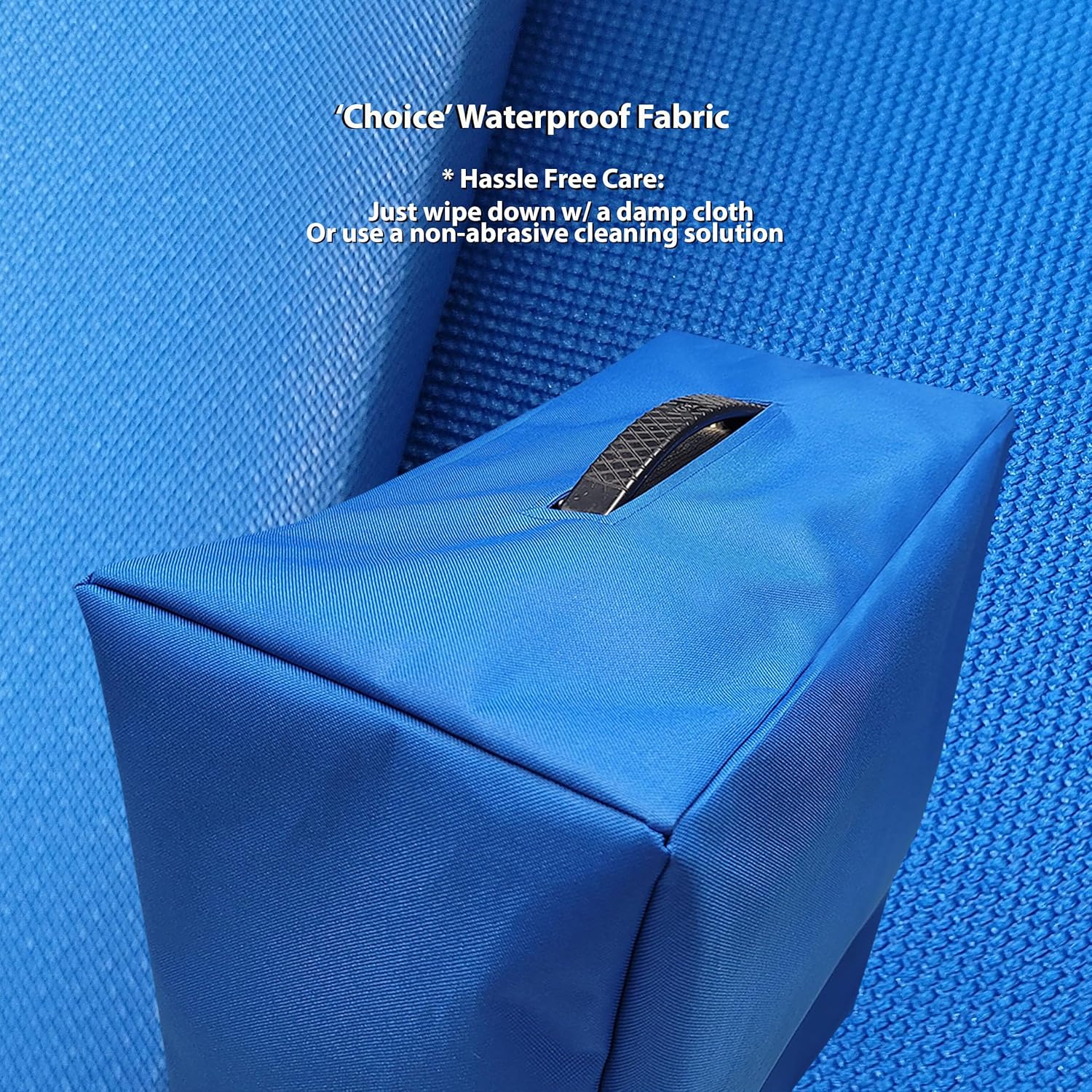 DCFY! Cover for Blackstar Artisan 412A Guitar Amplifiers | Ultimate Amp Protection Made in the U.S.A. | Pacific-Blue | Choice Waterproof Fabric